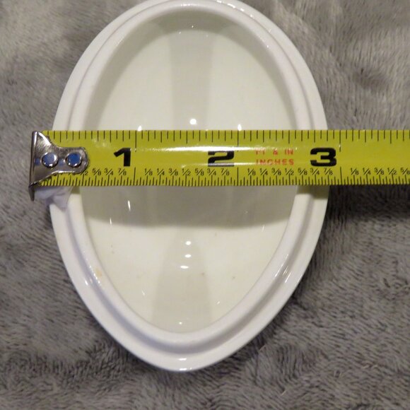 Wedgwood Kutani Crane Small Egg Shape Lidded China Trinket Dish Made in England - Picture 7 of 16